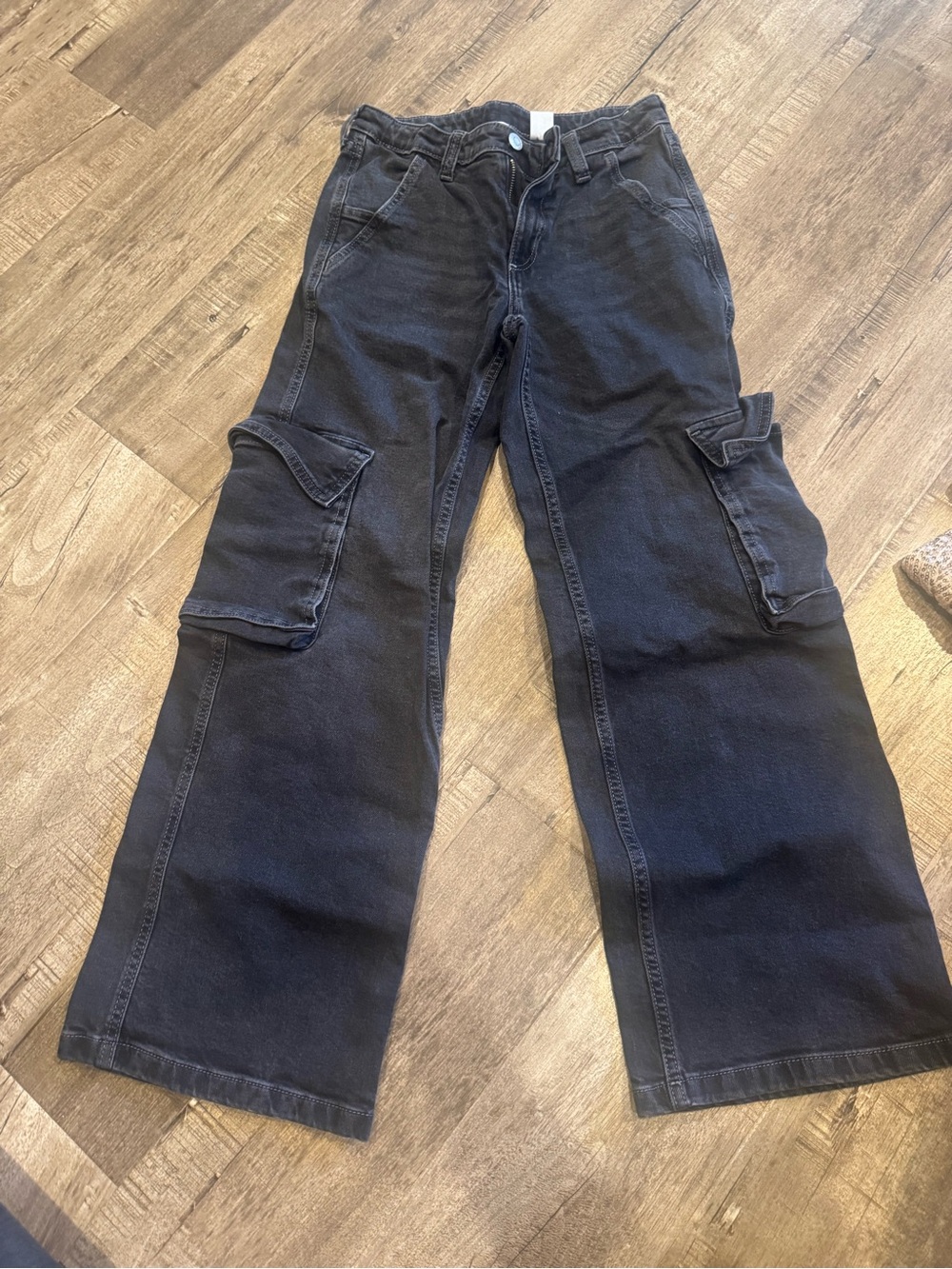 H&M Black kids Cargo Jeans